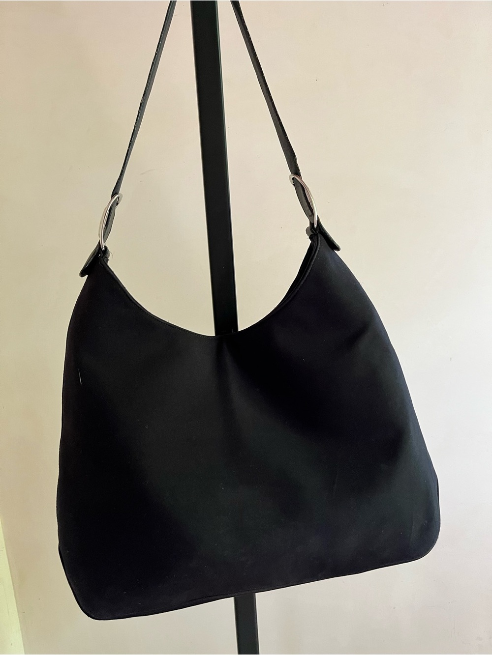 Ferragamo Nylon Shoulder Hobo Bag
